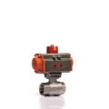 Q611F-16P-DN15 series half inch stainless steel pneumatic ball valve